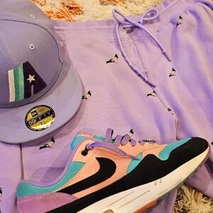 Staple Lavender Sweatpant /joggers with Pigeon Design 2XL